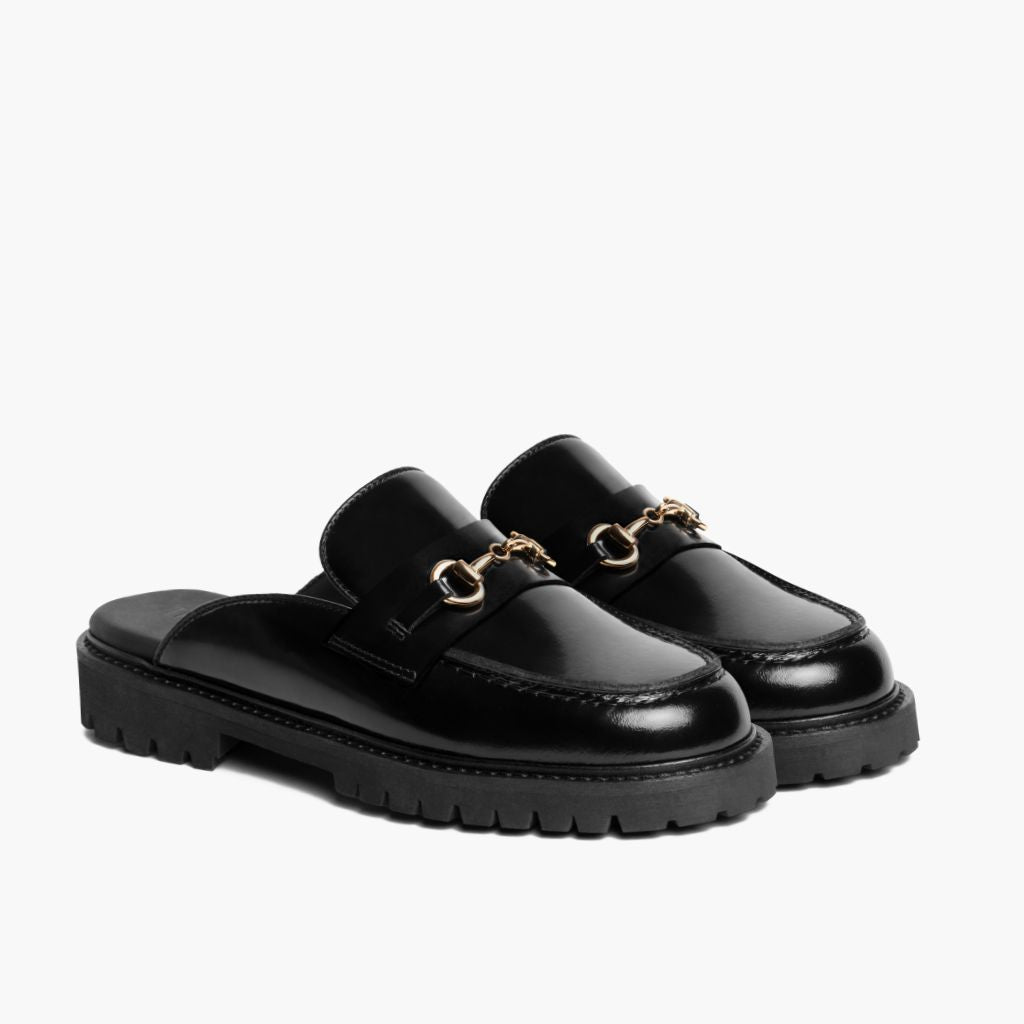 1024x1024-Women-PennyMule-BlackGold-102324-3.4_89567950-b8e9-4fea-8599-3b340102d9fb Penny Mule | Black & Gold - Image 1