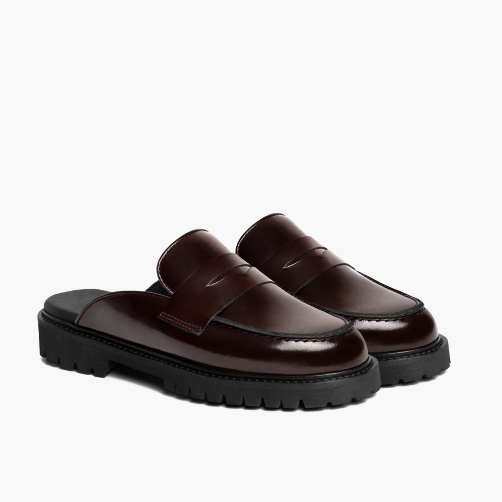 1024x1024-Women-PennyMule-Burgundy-102324-3.4_880095cd-2071-48fe-976b-68a2687332d1 Penny Mule | Burgundy - Image 1