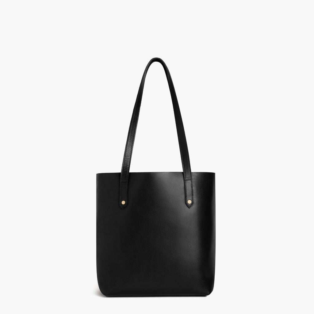 1024x1024-Womens-EverydayTote-BlackGold-Medium-101024-Front Everyday Tote | Black (M) (Gold) - Image 1
