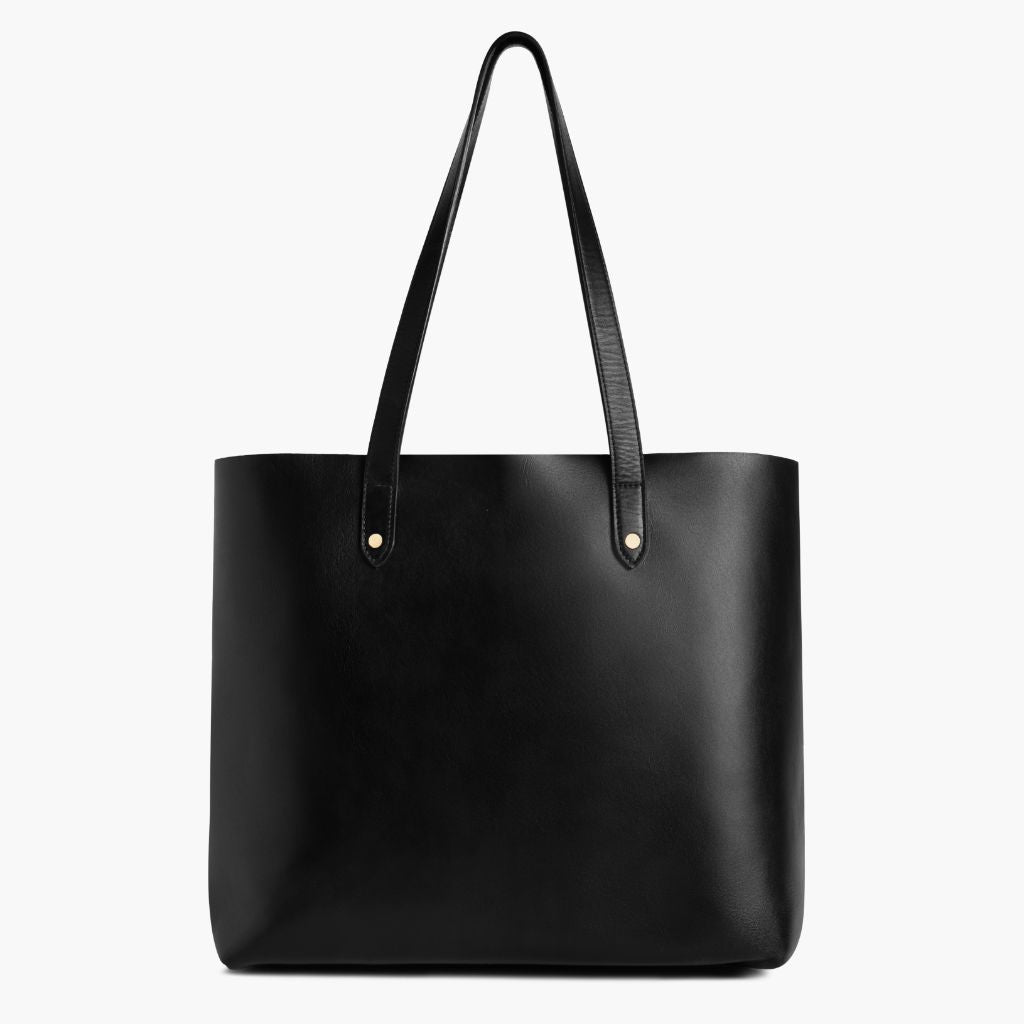 1024x1024-Womens-EverydayTote-BlackGold-XL-101024-Front Everyday Tote | Black (XL) (Gold) - Image 1