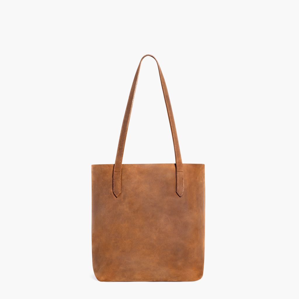 1024x1024-Womens-EverydayTote-VintageCognac-Medium-022125-Front Everyday Tote | Vintage Cognac (M) - Image 1