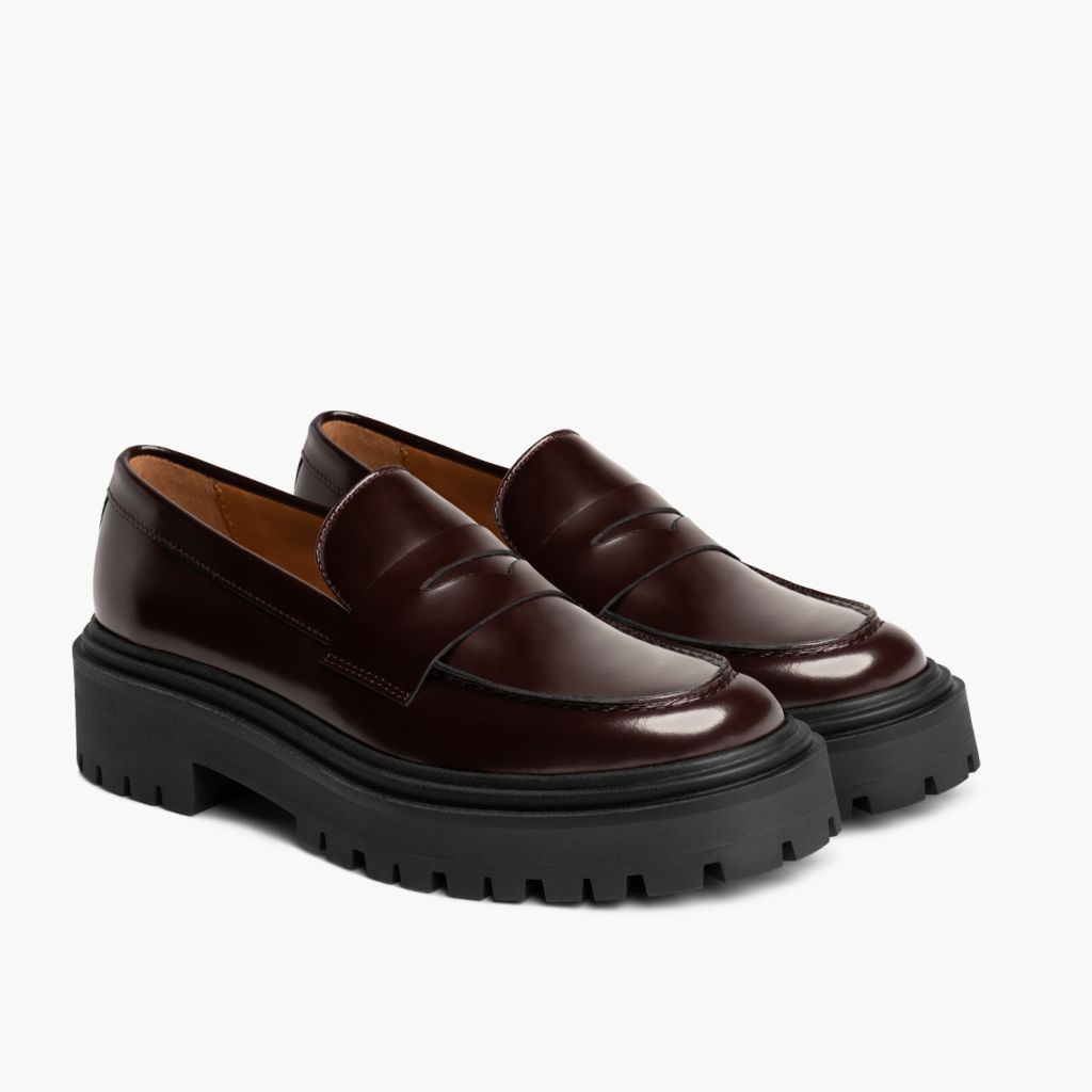 1024x1024-Womens-PennyPlatform-Burgundy-051324-3.4 Penny Platform | Burgundy - Image 1