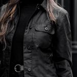 Waxed Canvas Field Jacket | Black - Image 2