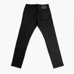 UB Stretch Selvedge Tapered Jeans | Black - Image 2