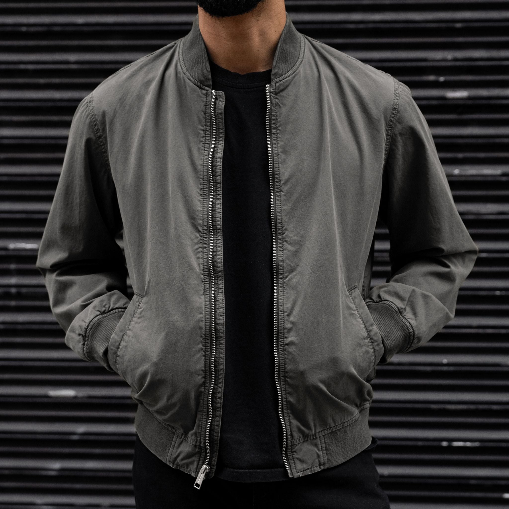 2048x2048-Mens-AlphaM-Bomber-Grey-112224-1 Alpha M Bomber | Grey - Image 1