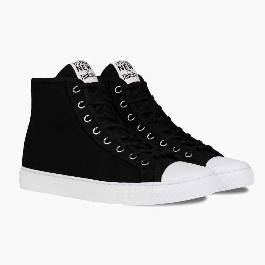 3.4Profile_Black_HighTop_NNT_190804-TBC-1 Men's High Top | Black - Image 1