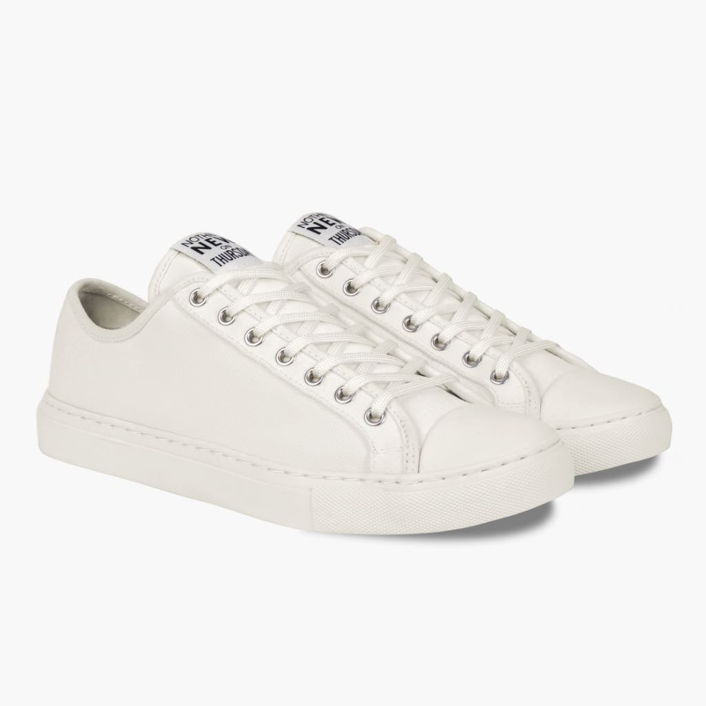 3.4Profile_OffWhite_LowTop_NNT_190804-TBC-1_1_9089e986-5791-4f75-b1bd-df89e83c314a Women's Low Top | Off-White - Image 1