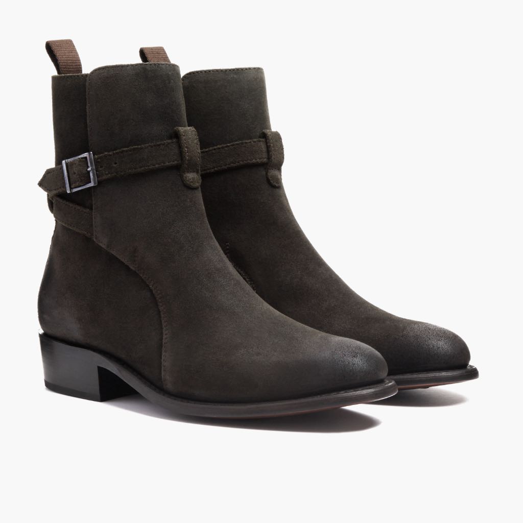 3.4_Rogue_DarkOliveSuede Rogue | Dark Olive Suede - Image 1