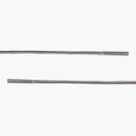 Round Waxed Cotton Laces | Grey - Image 2