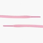 Flat Waxed Cotton Laces | Pink - Image 2