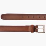 Men's Classic Leather Belt | Brandy - Image 2