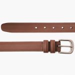 Men's Refined Leather Belt | Chestnut - Image 2