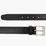 Men's Classic Leather Belt | Black - Image 2