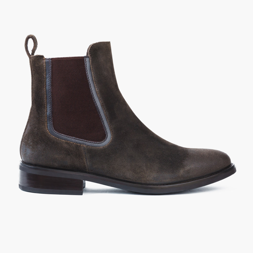 Duchess_OliveSuede_ProfileG Duchess | Dark Olive Suede - Image 1