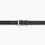 Men's Classic Leather Belt | Shadow Grey - Image 2