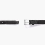 Men's Classic Leather Belt | Shadow Grey - Image 3